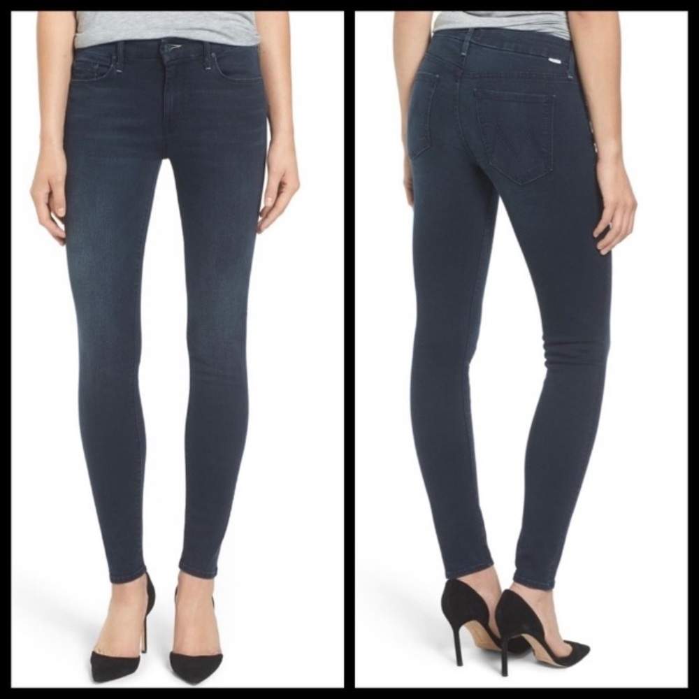 MOTHER Jeans The Looker Midrise Jeans Drifting Into The Unknown Wash size 25